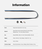 Band Buckle Circle Type Strap - Striped polyester strap with a buckle and small heart-shaped badges and product specifications.