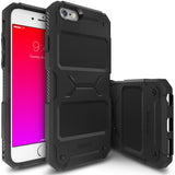 iPhone 6s Plus / 6 Plus Case | Rebel - Rugged black protective phone case with textured grip and reinforced corners.