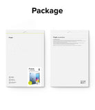 Fusion + Outstanding | iPad - Front and back view of Ringke Fusion clear case packaging for iPad 10th Gen.