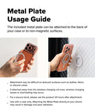 Dual Magnetic Silicone Ring - List of product usage instructions on a white background