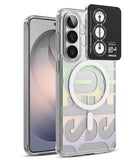 [Bundle] Galaxy S26 | Fusion Design Magnetic - Galaxy S26 | Fusion Design Magnetic - Clear phone case with magnetic ring and separate camera lens protector.