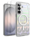 [Bundle] Galaxy S26 | Fusion Design Magnetic - Galaxy S26 | Fusion Design Magnetic - Clear phone case with magnetic ring and screen protector for Galaxy S26.