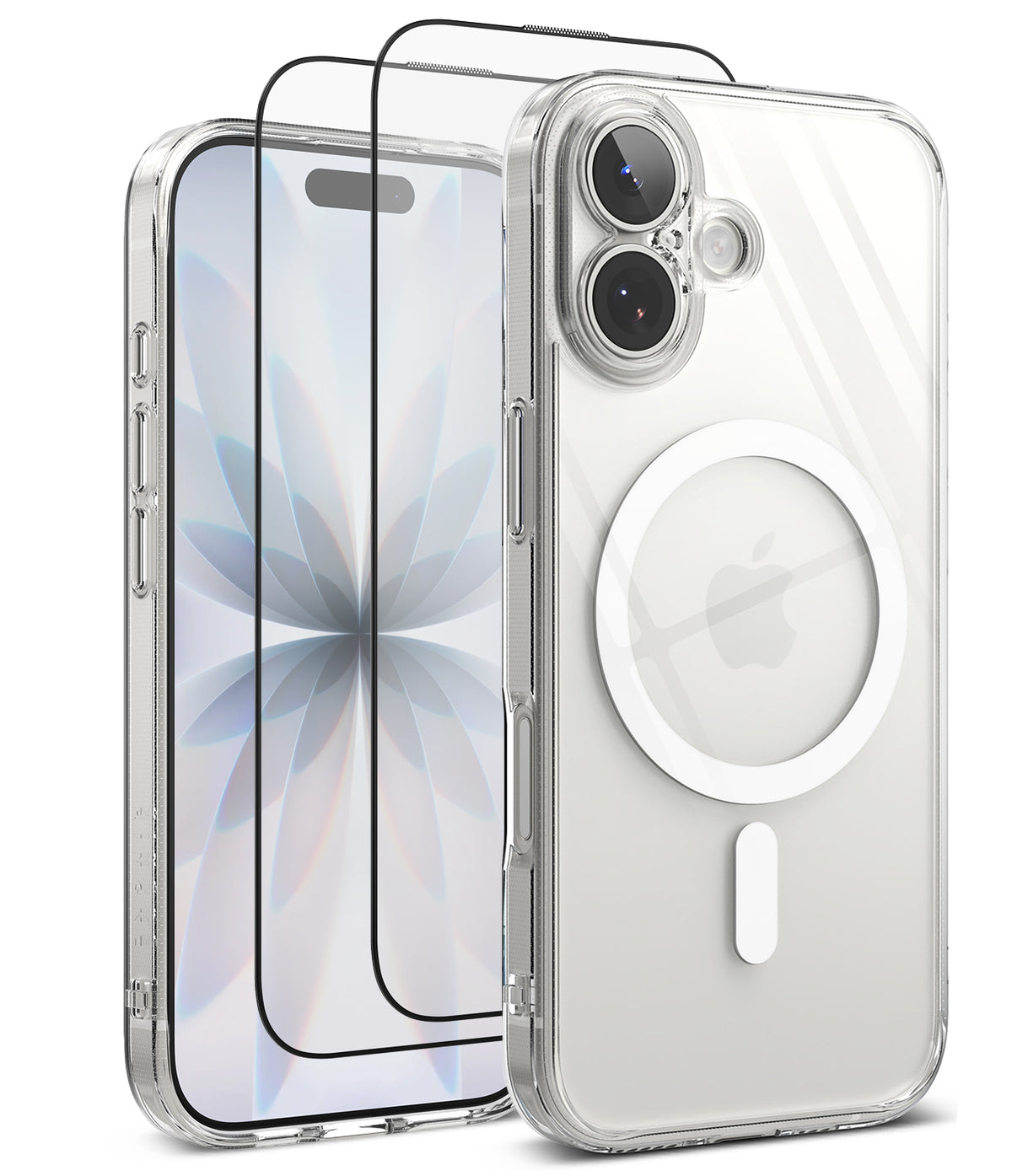 [Bundle] iPhone 17 | Fusion Magnetic - Clear magnetic phone case and screen protector for iPhone 17.