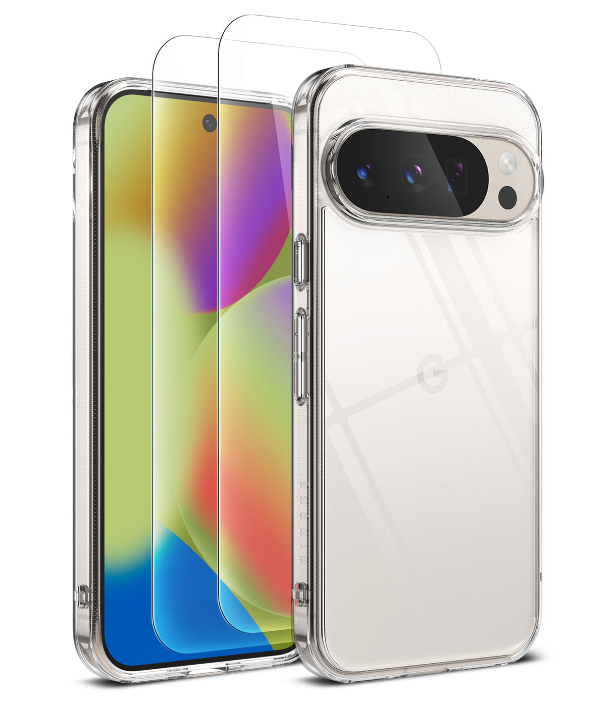 [Bundle] Google Pixel 10 Pro XL Case | Fusion - Google Pixel 10 Pro XL Case | Fusion - Clear protective phone case and screen protector for Google Pixel 10 Pro XL.