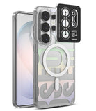 [Bundle] Galaxy S26 Ultra | Fusion Design Magnetic - Bundle: Galaxy S26 Ultra | Fusion Design Magnetic - Clear phone case with magnetic ring and camera lens protector.