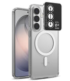 [Bundle] Galaxy S26 | Fusion Magnetic - Galaxy S26 | Fusion Magnetic - Clear magnetic phone case for Galaxy S26 with a separate black camera lens protector.