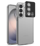 [Bundle] Galaxy S26 | Fusion - Galaxy S26 | Fusion - Clear phone case and camera lens protector for Samsung Galaxy S26 on a white background.