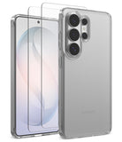 [Bundle] Galaxy S26 Ultra | Fusion - Clear phone case and screen protector displayed with a Galaxy S26 Ultra smartphone.