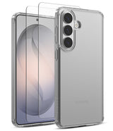 [Bundle] Galaxy S26 | Fusion - Galaxy S26 | Fusion - Clear protective phone case and screen protector for Samsung Galaxy S26 on a white background.