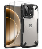[Bundle] OnePlus 15 | Fusion-X - OnePlus 15 with a clear Fusion-X protective case and two screen protectors.