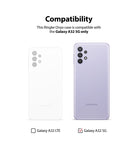 Galaxy A32 5G Case | Onyx - Compatibility chart showing Galaxy A32 5G is the only model compatible with the Ringke Onyx case.