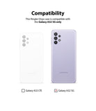 Galaxy A32 5G Case | Onyx - Compatibility chart showing Galaxy A32 5G is the only supported model compared to the LTE version.