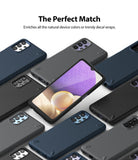 Galaxy A32 5G Case | Onyx - Multiple Galaxy A32 5G phones in various colored cases arranged on a white background.