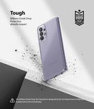 Galaxy A32 4G Case | Fusion - Clear protective phone case on a Samsung Galaxy A32 with military-grade drop protection.