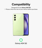 Galaxy A54 5G Camera Lens Protector | Camera Lens Frame Glass - Galaxy A54 5G Camera Lens Protector - Compatibility graphic for a light green Samsung Galaxy A54 5G smartphone.