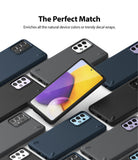 Galaxy A72 Case | Onyx - Multiple Galaxy A72 phones in Onyx cases arranged around a central phone showing a colorful screen.