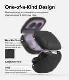 Galaxy Buds FE / 2 Pro / Buds 2 / Galaxy Buds Pro / Live Case | Onyx - Black textured protective case for Galaxy Buds.