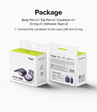 Galaxy Buds FE / 2 Pro / Buds 2 / Galaxy Buds Pro / Live Case | Onyx - Product packaging showing contents and box details.