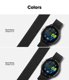 Forerunner 965 | Bezel Styling & Band - Two Garmin Forerunner 965 watches with black textured bands and different bezel designs.