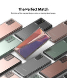 Galaxy Note 20 Case | Fusion Matte - Multiple Galaxy Note 20 phones in matte cases arranged around a central phone.