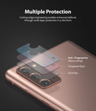 Galaxy Note 20 Camera Protector | Invisible Defender Glass - Exploded view of multi-layer camera lens protector.