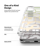 Galaxy S20 FE Case | Fusion Design - Clear phone case with layered TPU and polycarbonate materials and printed design.