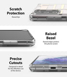 Galaxy S20 FE Case | Fusion Design - Clear phone case showing camera protection, raised screen bezels, and precise port cutouts.