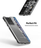 Galaxy S20 Ultra Case | Fusion Design - Clear phone case with New York skyline graphic and precise camera cutouts.