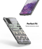 Galaxy S20 Plus Case | Fusion Design - Clear phone case with precise cutouts showing a Seoul graphic on the back.