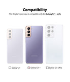 Galaxy S21 Plus Case | Fusion - Compatibility chart showing the Galaxy S21+ is the only model selected with a checkmark.