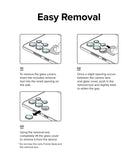 Galaxy S22 Ultra Camera Lens Protector | Camera Lens Frame Glass - Galaxy S22 Ultra Camera Lens Protector - Three-step diagram showing how to remove lens covers using a plastic tool.