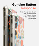 Galaxy S23 Plus Case | Fusion Design - Two clear floral phone cases showing side buttons and camera lenses against a white background.