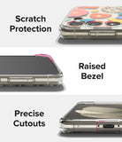 Galaxy S23 Plus Case | Fusion Design - Close-ups showing scratch protection, raised screen bezels, and precise port cutouts.