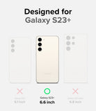 Galaxy S23 Plus Case | Fusion-X - Comparison chart showing Galaxy S23+ is the correct fit among S23, S23+, and S23 Ultra.
