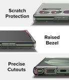 Galaxy S23 Ultra Case | Fusion - Close-ups showing camera scratch protection, raised screen bezels, and precise port cutouts.