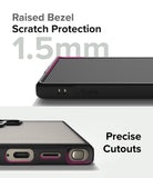 Galaxy S24 Ultra Case | Fusion Bold - Close-up of phone case showing 1.5mm raised bezel protection and precise port cutouts.