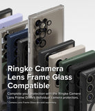 Galaxy S24 Ultra Case | Fusion Bold - Stacked Galaxy S24 Ultra phones in various cases with individual camera lens protectors.