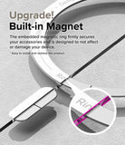 Galaxy S24 Ultra Case | Fusion Magnetic - Close-up of a magnetic ring on a phone case with a highlighted connection point.