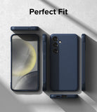 Galaxy S24 Plus Case | Onyx - Navy blue phone case shown from multiple angles with a textured back and precise cutouts.