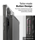 Galaxy S25 Ultra Case | Fusion Magnetic Matte - Close-up of phone case buttons with notched, tactile design details.