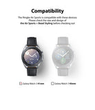 Galaxy Watch 3 41mm | Air Sports + Bezel Styling 10 - Compatibility chart showing 41mm watch selected over 45mm model.