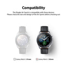 Galaxy Watch 3 45mm Case | Air Sports - Compatibility chart showing a 41mm watch faded and a 45mm watch highlighted.