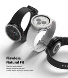 Galaxy Watch 4 Classic 42mm | Bezel Styling - Three Galaxy Watch 4 Classic units with different bezel styles and bands.