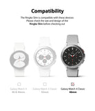 Galaxy Watch 4 Classic 46mm Case | Slim - Compatibility chart showing three watch models with the 46mm version selected.