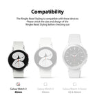 Galaxy Watch 5/4 40mm | Bezel Styling - Compatibility chart showing Galaxy Watch 4 40mm selected as the compatible model.