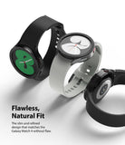 Galaxy Watch 5 / 4 (40mm) | Bezel Premium Styling - Three Galaxy smartwatches with textured bezels shown from various angles.