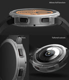 Galaxy Watch 4 (44mm) Case | Air Sports - Clear protective case showing button access and precise cutouts on the watch.