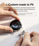 Galaxy Watch 6 / 5 / 4 (40mm) | Metal One Band - Hands aligning a metal watch band with a Galaxy Watch sensor.