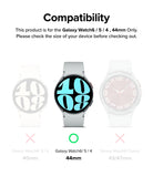 Galaxy Watch 6 / 5 / 4 (44mm) | Metal One Band - Compatibility chart showing 44mm watch model as the only correct fit.
