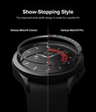 Galaxy Watch 5 Pro 45mm | Inner Bezel Styling - Comparison of Galaxy Watch4 Classic and Watch5 Pro inner bezel designs.